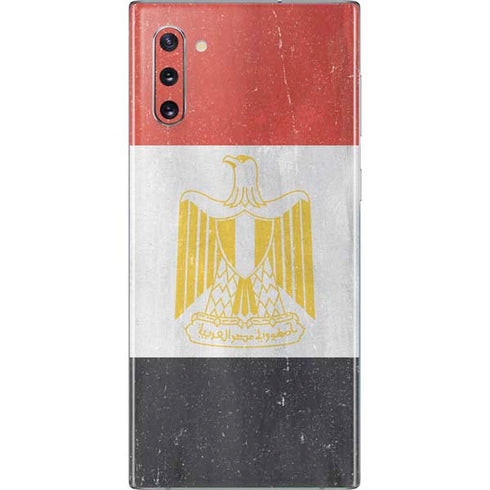 Egypt Flag Distressed Galaxy Note 10 Skin